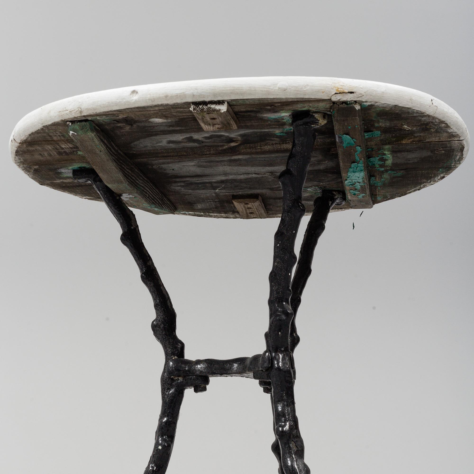 A first half of the 20th century garden table.