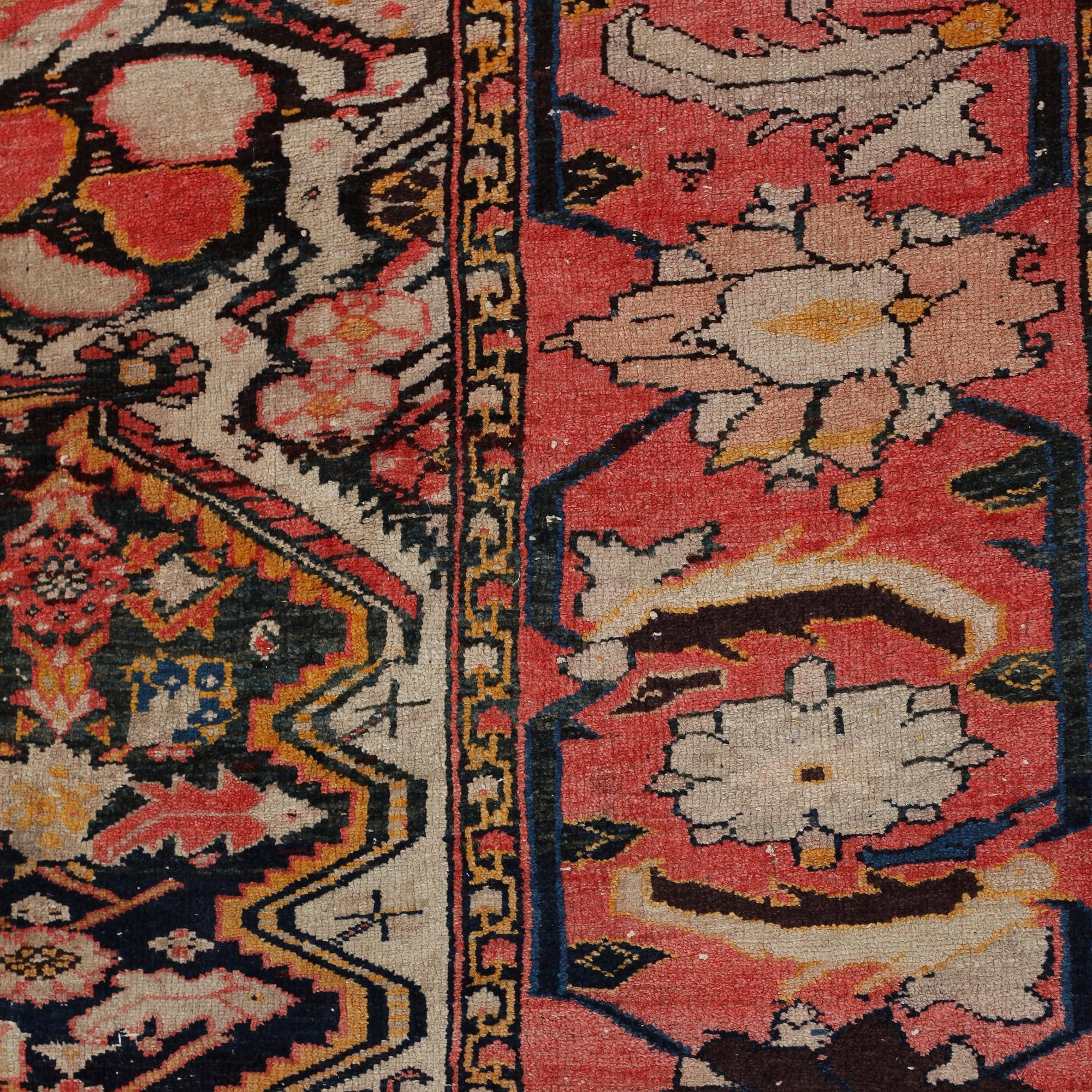 A rug, possible Malayer, semiantique/antique, 342 x 188 cm.