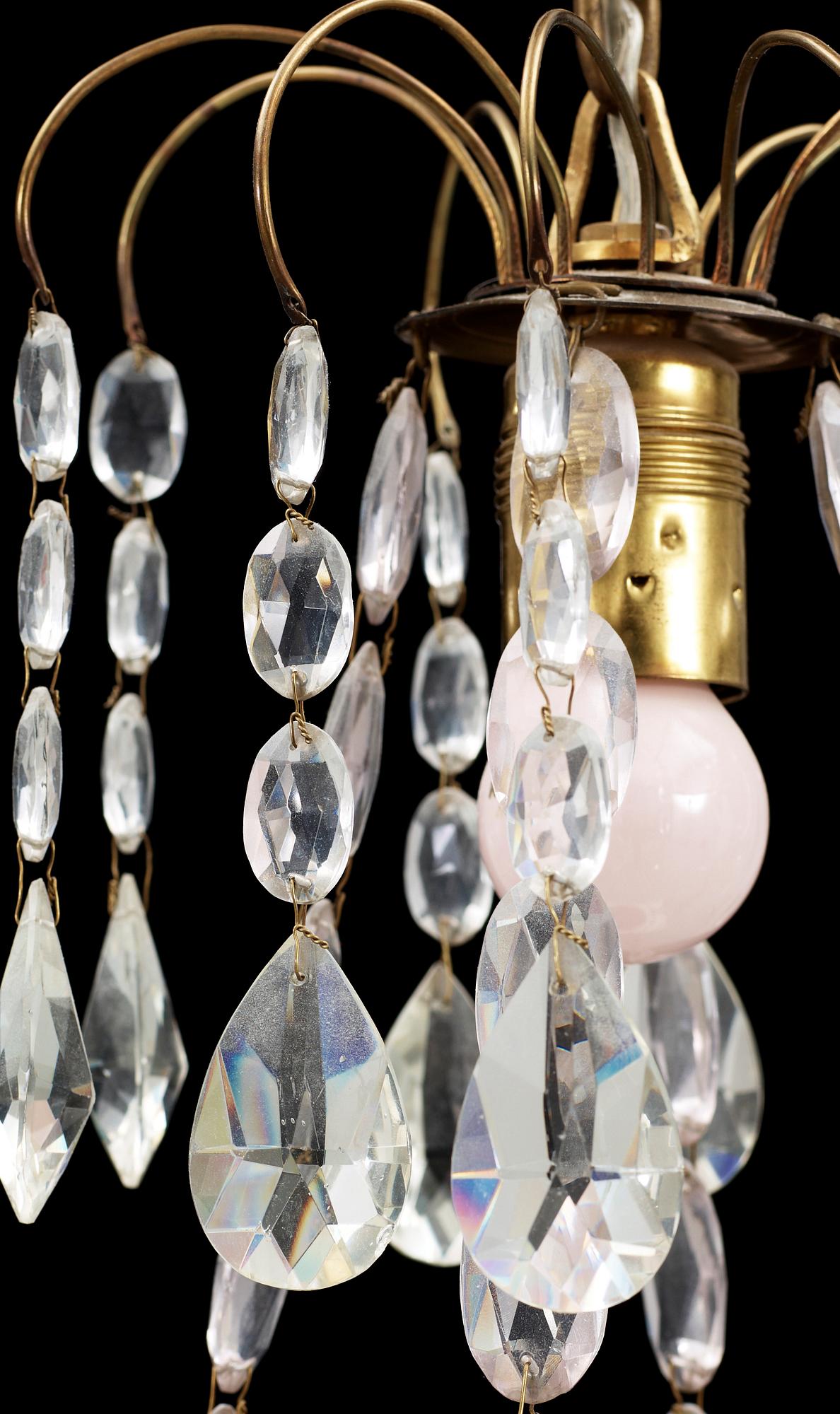 LJUSKRONA, gustaviansk stil, 1920-tal. H ca 83.