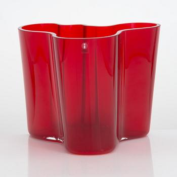 Alvar Aalto, maljakko, malli 3030 signerad Alvar Aalto Iittala.