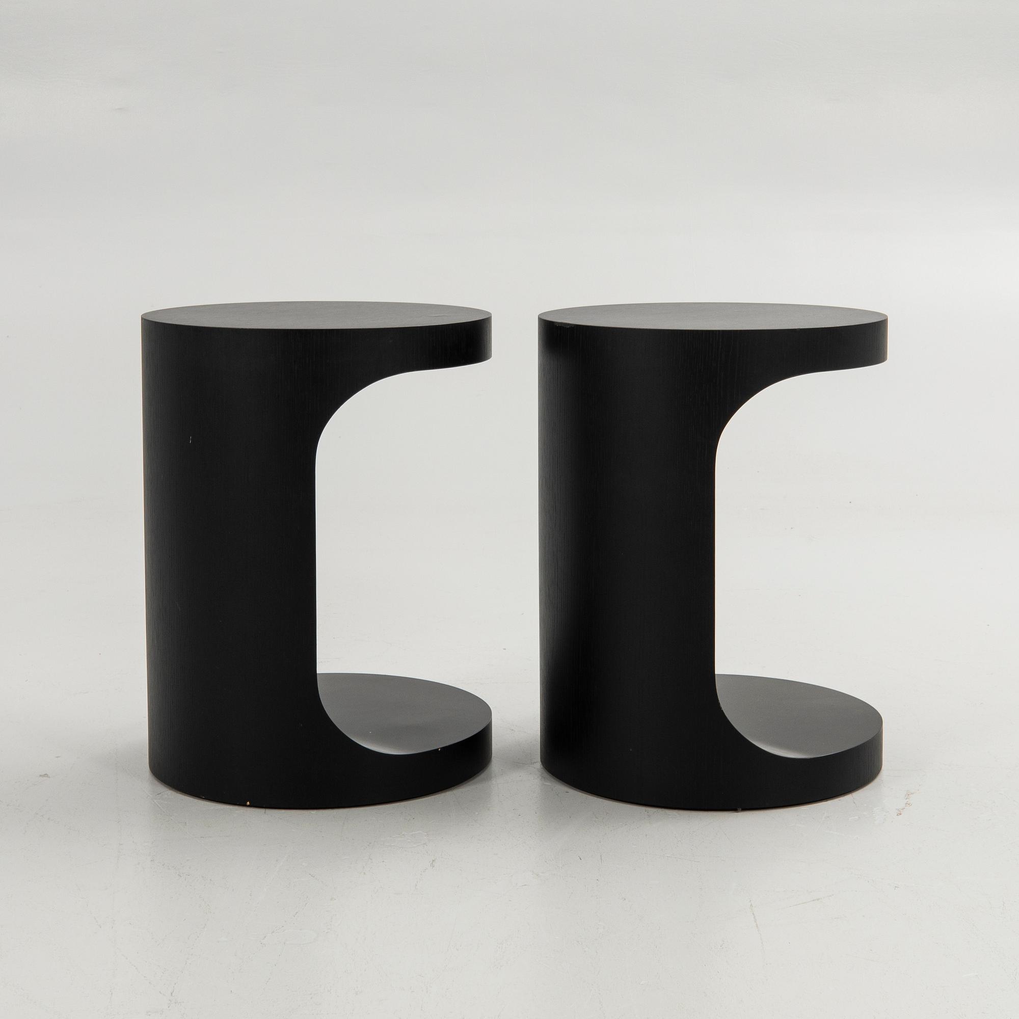 Gordon Guillaumier, side table, a pair, "Cernobbio", for Minotti, Italy.