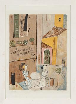 Madeleine Pyk, lithograph in colours, 1994, signed 4353/5000.