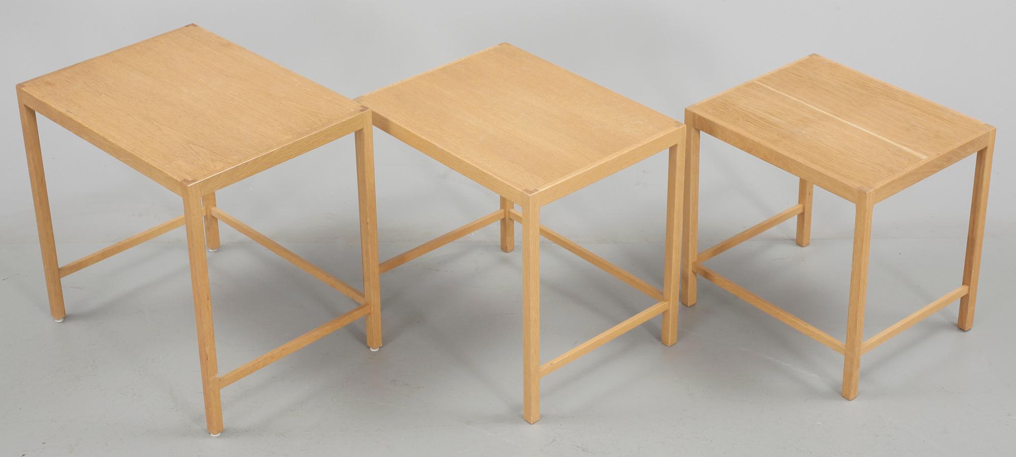 SATSBORD, 3 delar, 1950/60-tal.