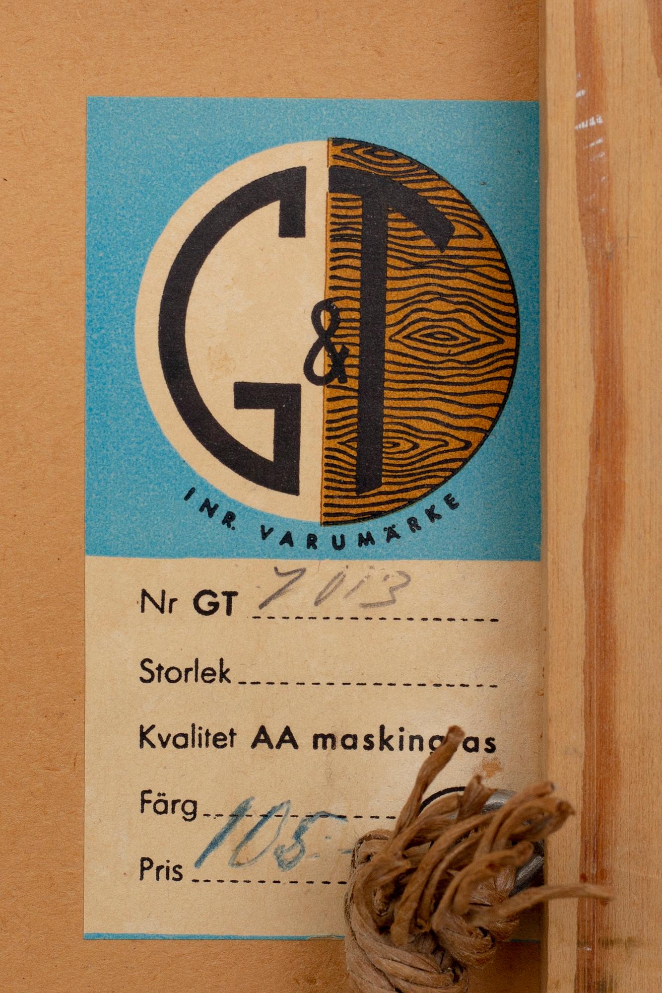SPEGEL G&T 1900-talets mitt.