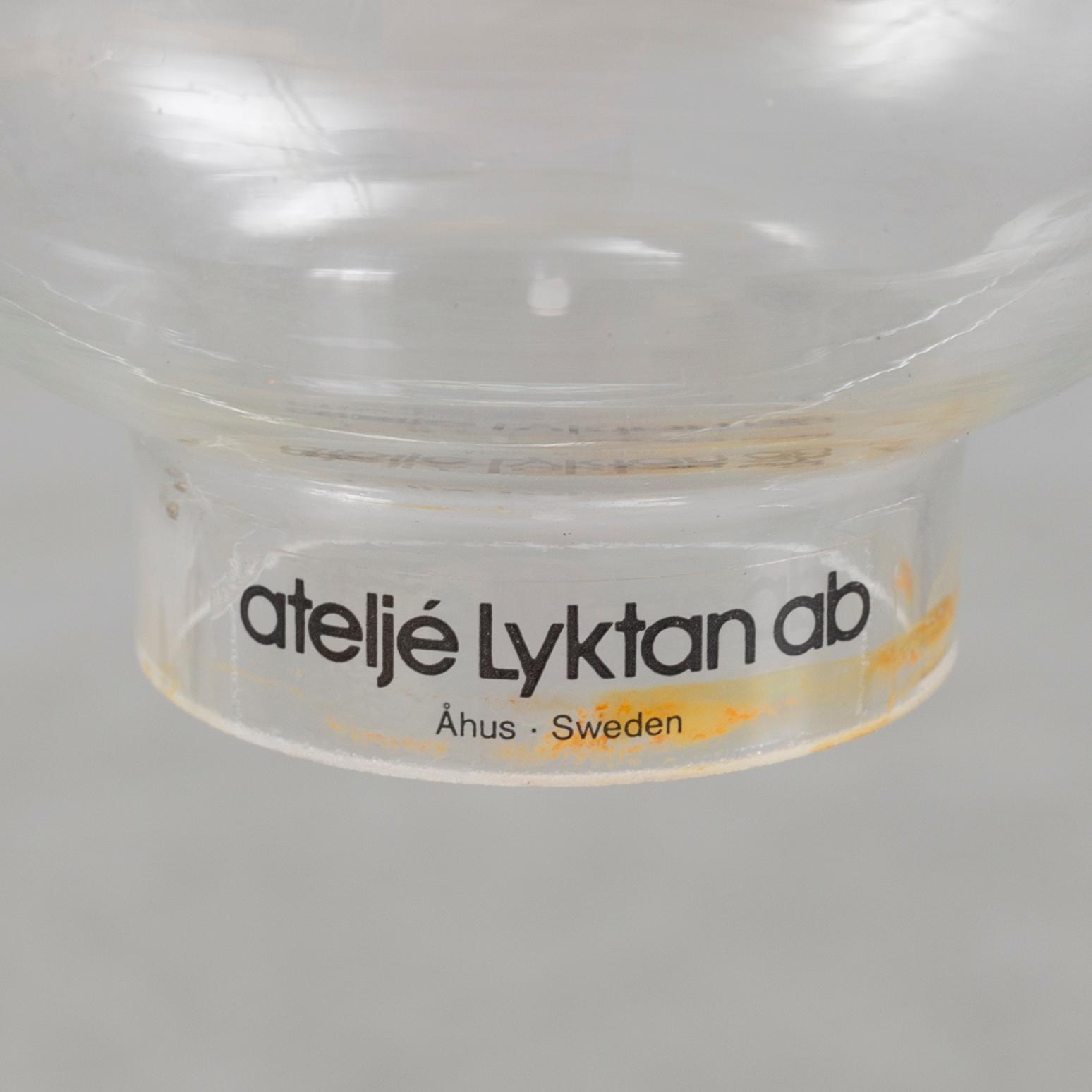 Anders Pehrson, ljuskronor, ett par, Ateljé Lyktan, Åhus.