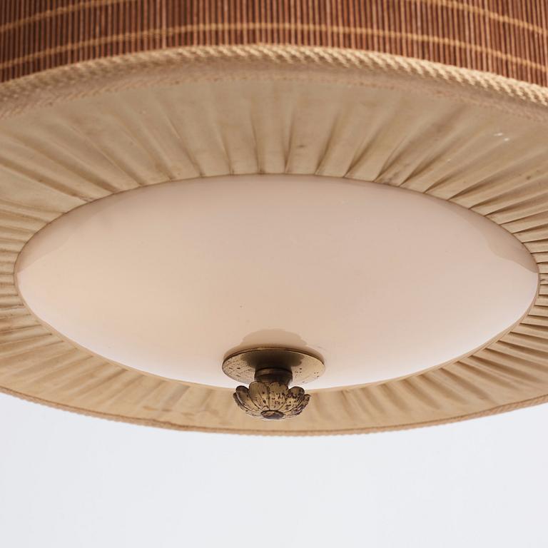 Harald Notini, a ceiling lamp, model '11396', Arvid Böhlmarks Lampfabrik, Sweden, 1940s.