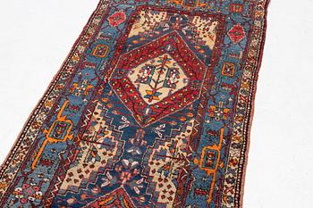 Gallery carpet, antique/semi-antique Karadja 260 x 104 cm.