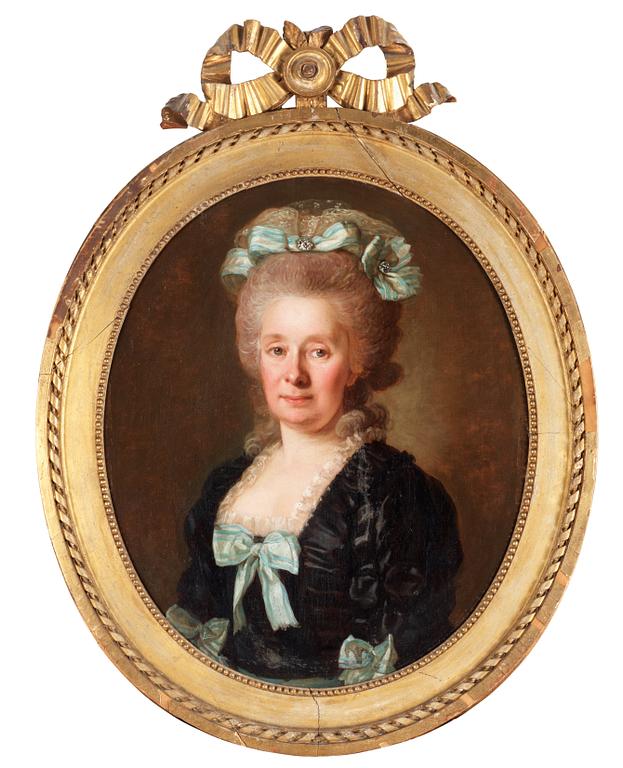 Per Krafft d.ä., Porträtt av man i svenska dräkten & dennes maka i svenska dräkten.