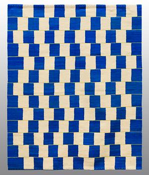 A CARPET, flat weave, around 194 x 162 cm.