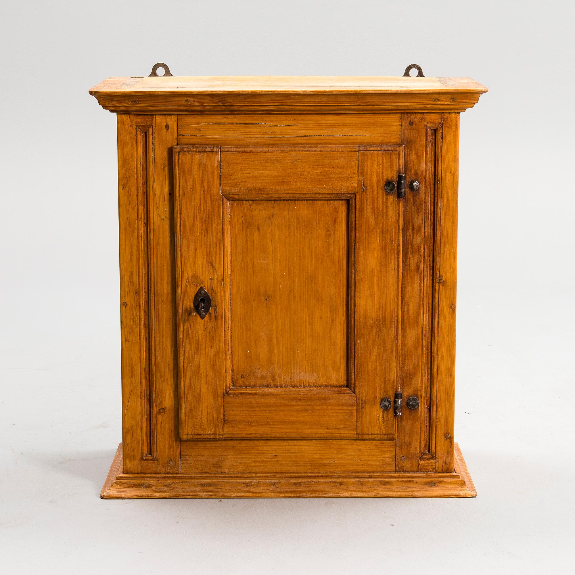 A WALL CABINET, 19th century.