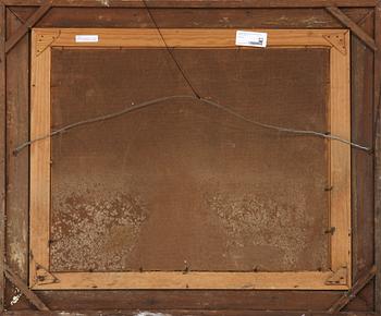 KER XAVIER ROUSELL, olja på kartong, sign.