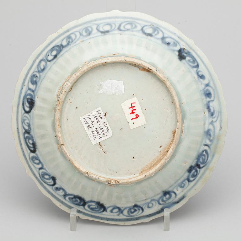 FAT, porslin, Kina, Ming dynastin (1368-1643).