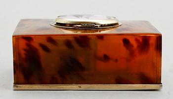 SPELDOSA, sköldpadd, tidigt 1900-tal.
