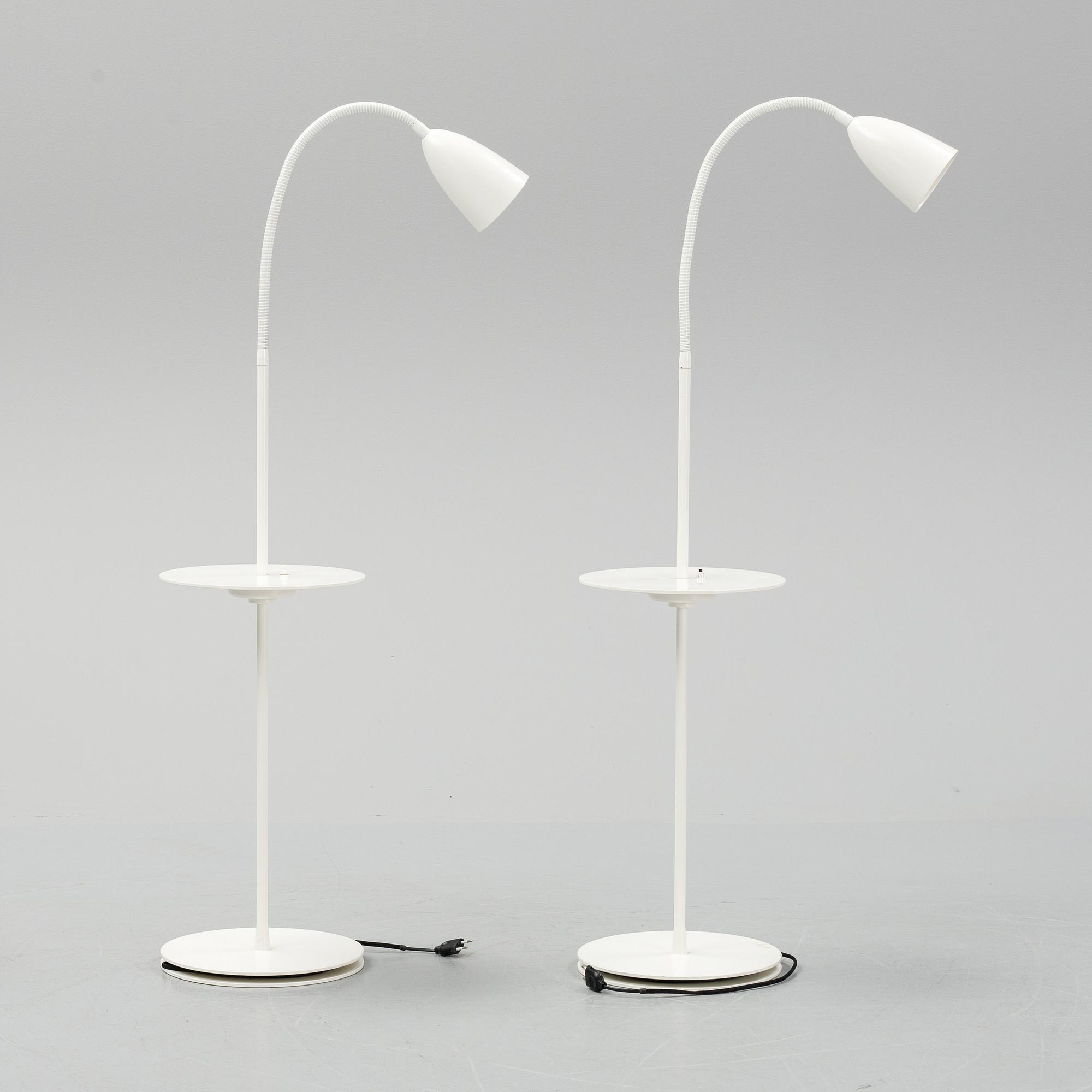 NICLAS HOFLIN, a pair of 'Arkipelag' floor lamps for Ruben 2005.