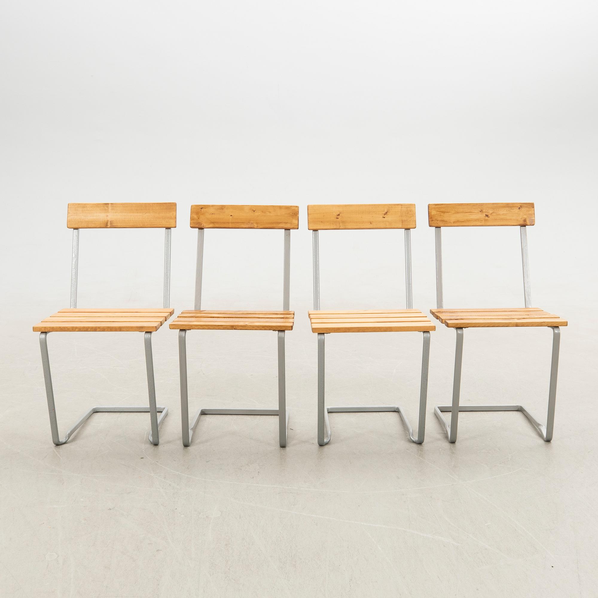 Garden chairs, 2+2 pcs, Grythyttan, second half of the 20th century.