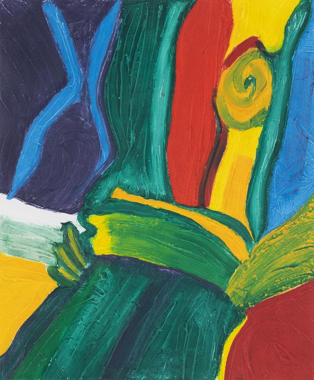 Bengt Lindström, carborundum etching, signed 7/99.