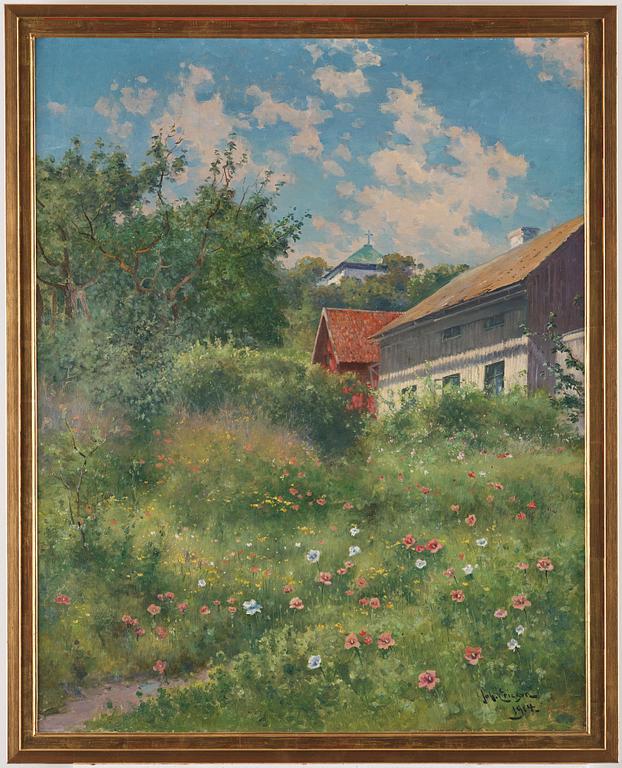 Johan Ericson, Scene from Marstrand on the west coast of Sweden.