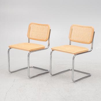 Marcel Breuer, Stolar 8 st, "Cesca" Knoll Studios.