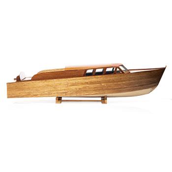 Boat model, 1950s.
