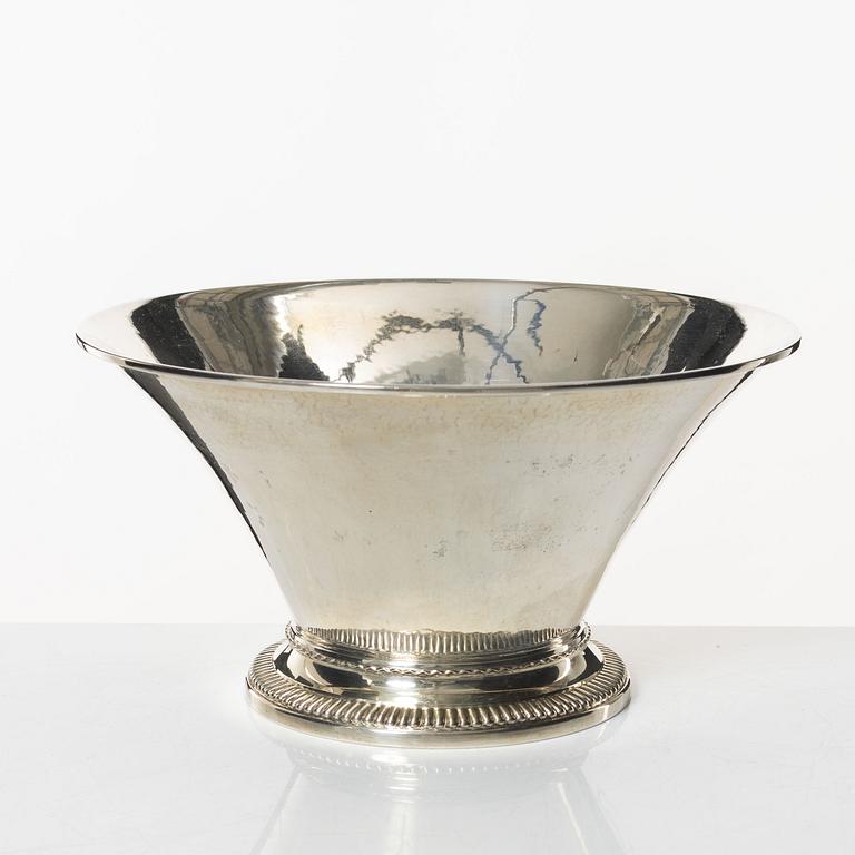 KG Markströms, skål, silver, Uppsala 1929.