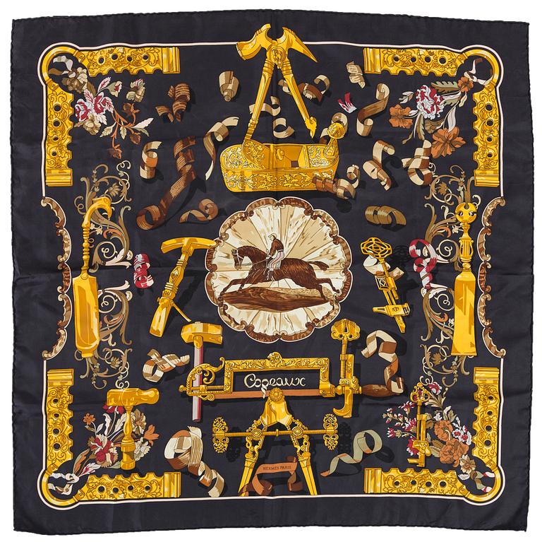 HERMES scarf och pochette.