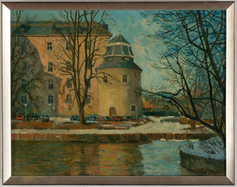 Endel Köks, oil on canvas, signed and dated -80.