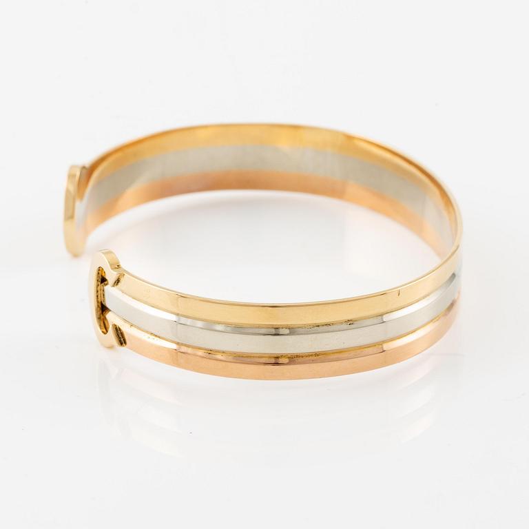 Cartier bracelet "C" 18K gold in three colours.
