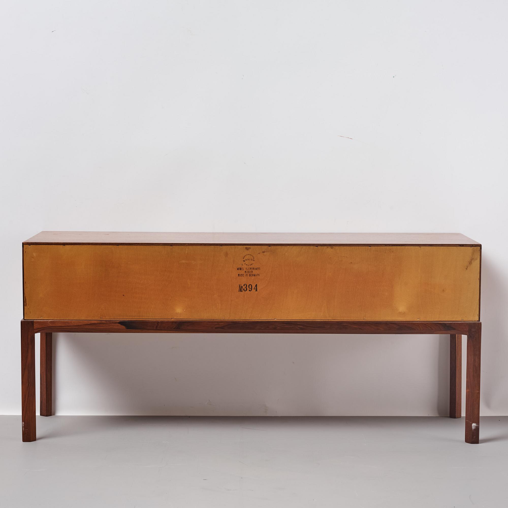 Aksel Kjersgaard, a mirror and a chest of drawers, Odder, Denmark, 1960's.