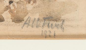Alfred William Finch, Maisema.