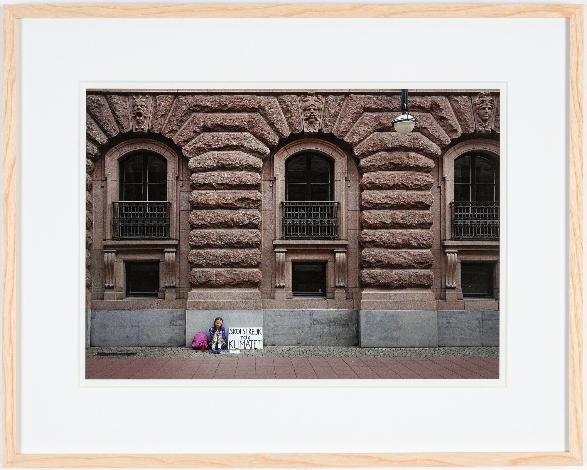 Adam Karls Johansson, fotografi signerad och numrerad 3/25 a tergo.