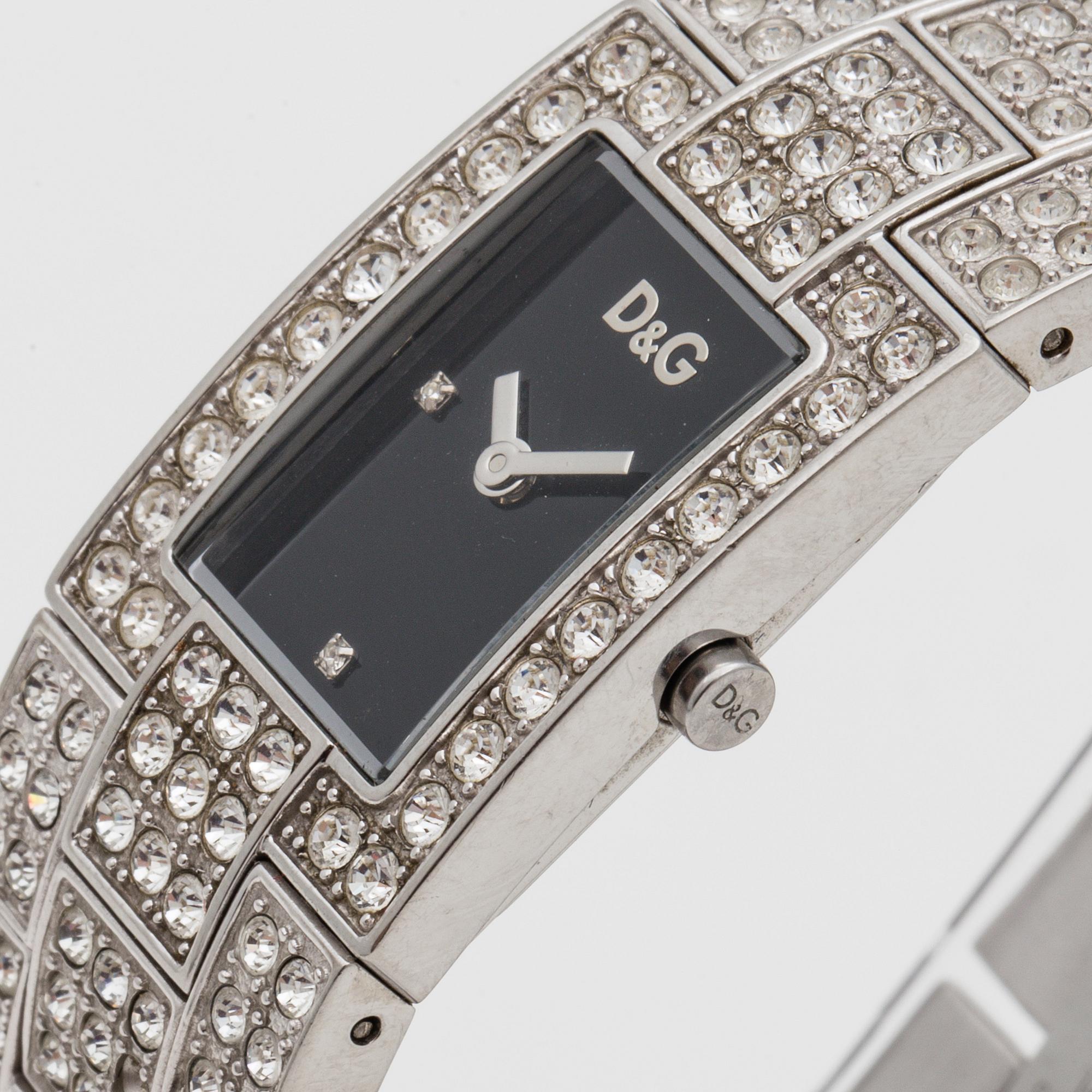 D&G Time, Dolce & Gabbana, wristwatch, 21,5 x 28 mm.