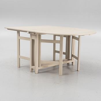 A 'Begslagen' gate-leg table from IKEA's 18th century series, 1990's.