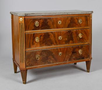 BYRÅ, sengustaviansk, 1800-tal.