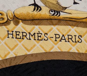 SCARF, "La Clé des Champs", design Françoise Façonnet, Hermés,.