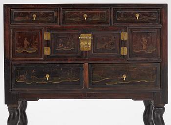 A cabinet, China, late Qing dynasty 19th and Europe, 19th/20th century.