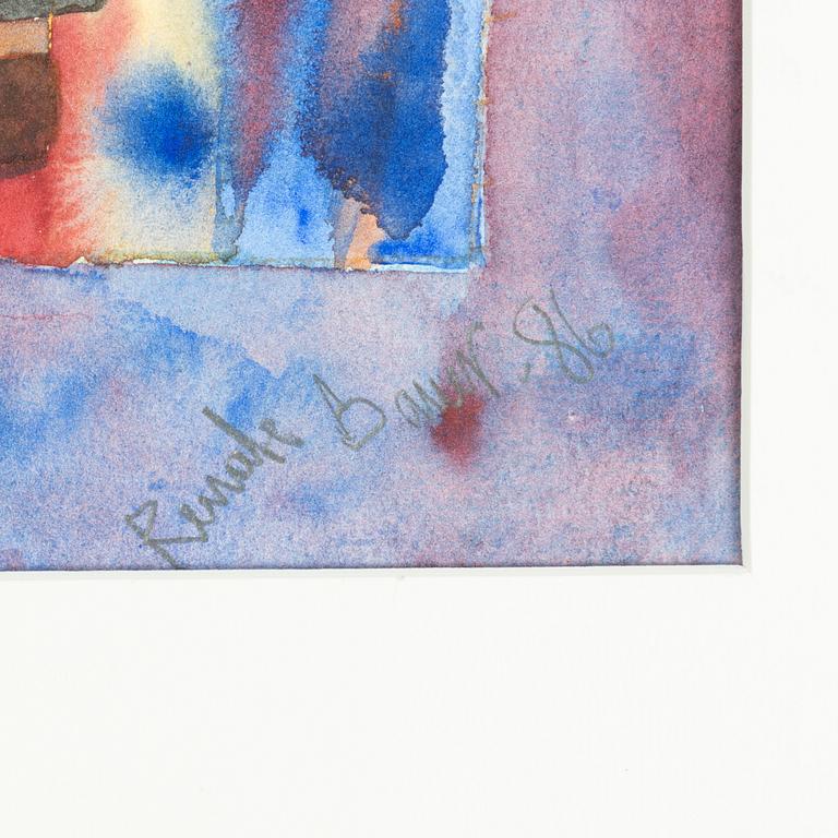 Renate Bauer, Vardagsrummet.