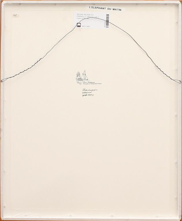 BEVERLOO CORNEILLE, etsning, sign o numr 11/30.