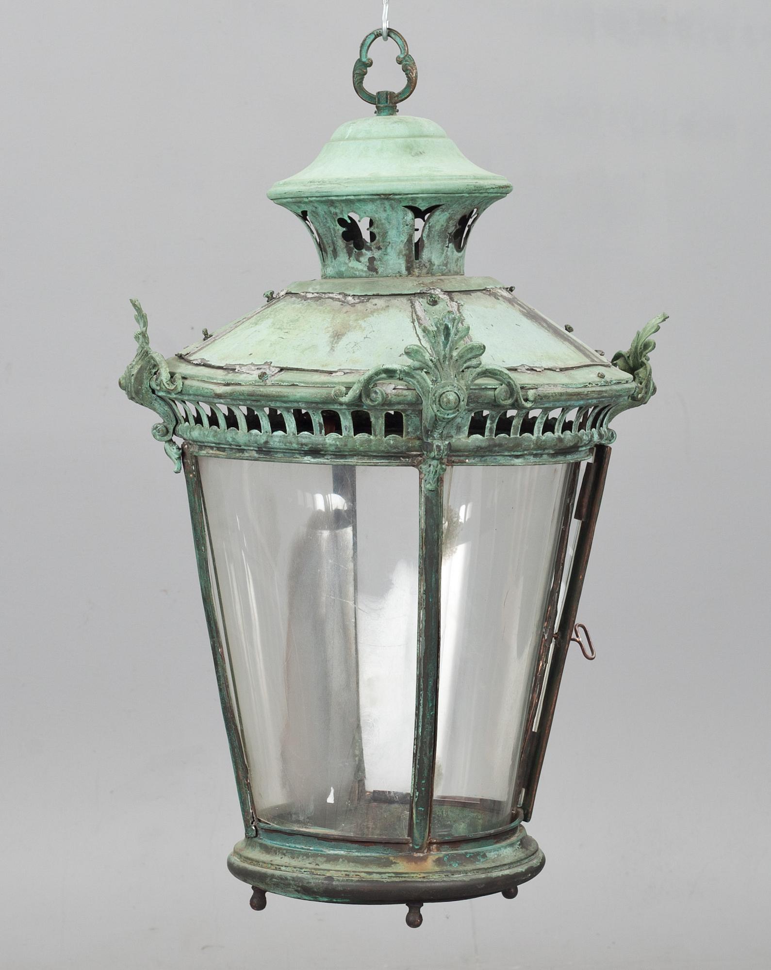 LYKTA, koppar. 1800-tal.
