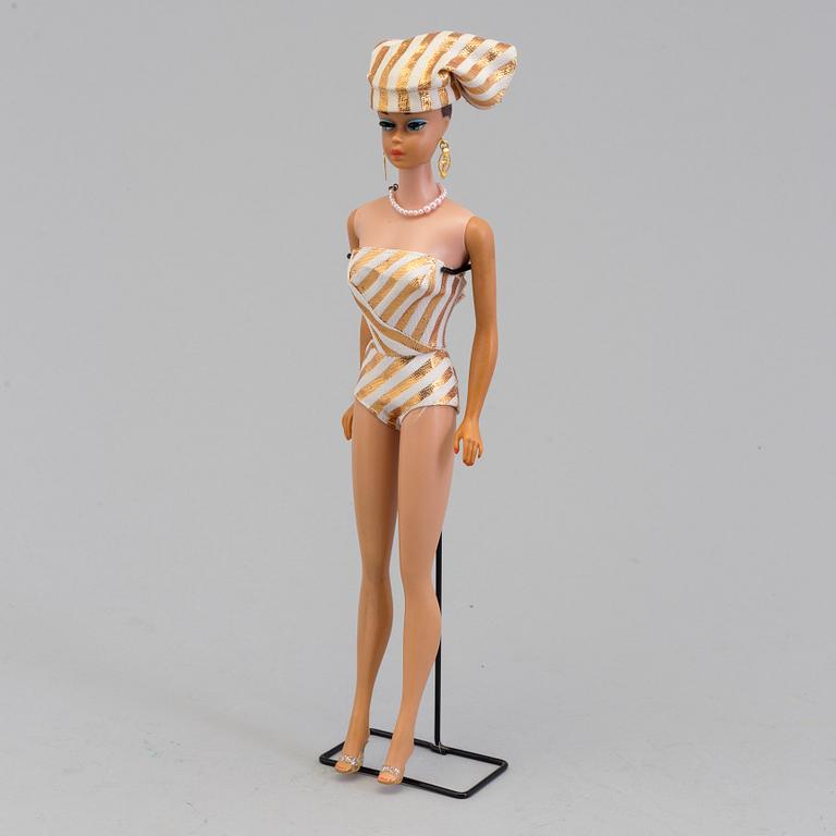 BARBIEDOCKA MED TILLBEHÖR, "Fashion Queen", Mattel, 1963.