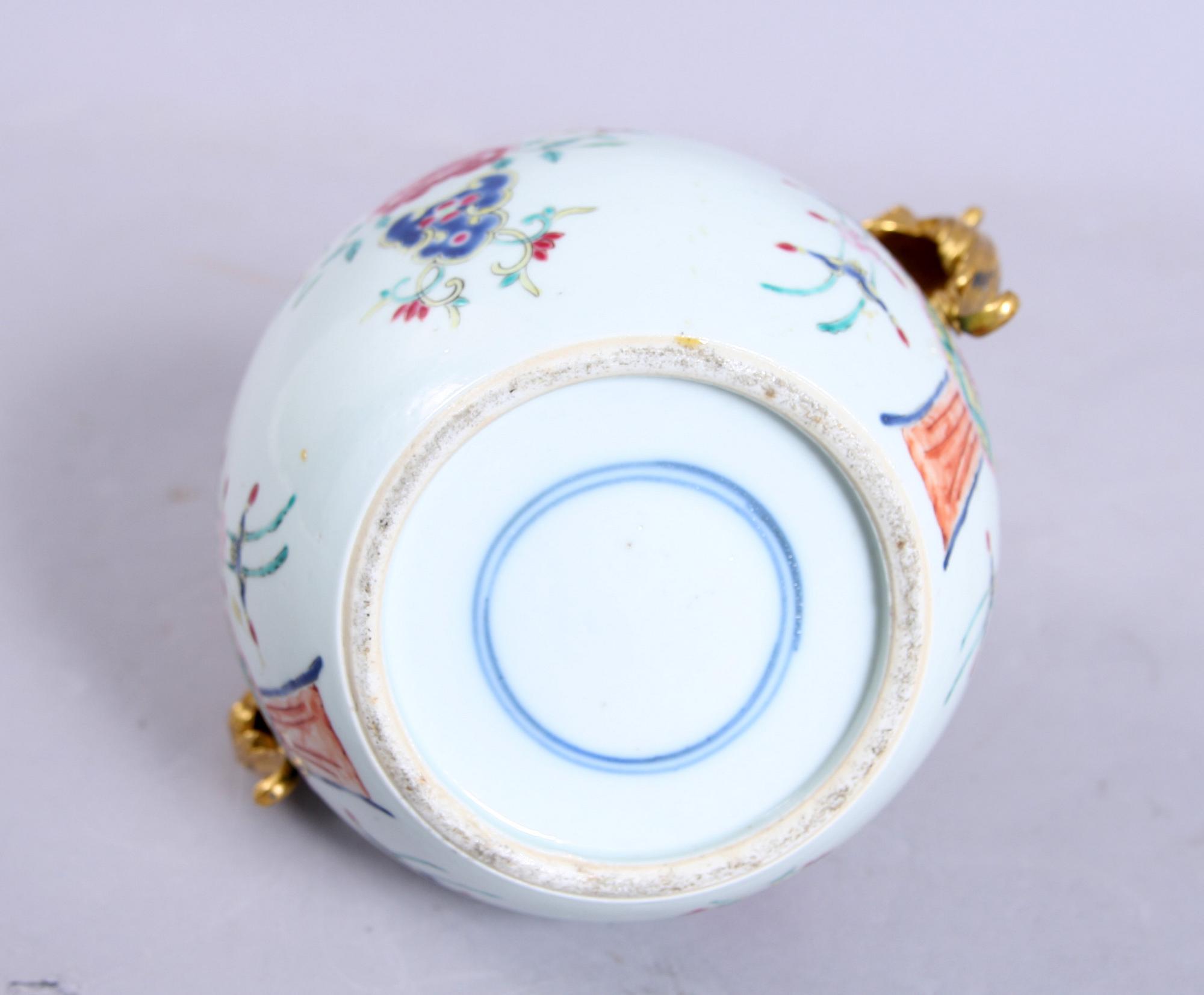 BOJAN, porslin med förgylld montering, Kina, 1800-tal.
