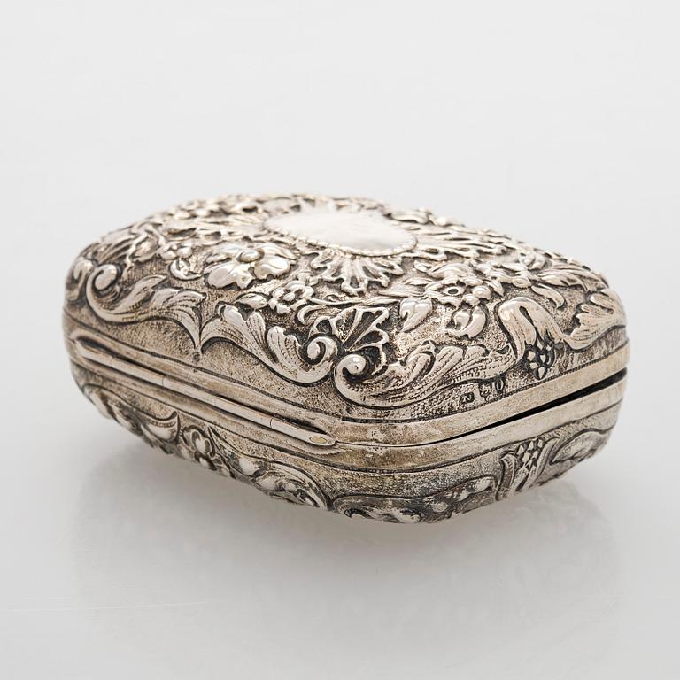 Tvålkopp, silver, Thomas Johnson II, London 1889.