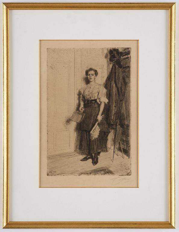 Anders Zorn, "The new maid".