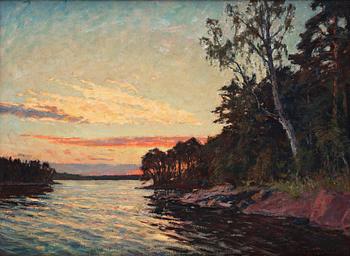 539. Gottfrid Kallstenius, Sunset.