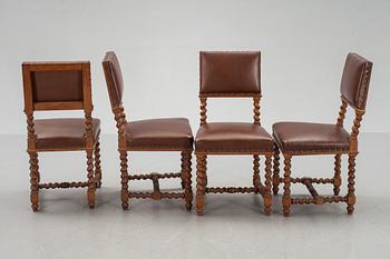 STOLAR, 10 st, barockstil. 1900-talets första hälft.