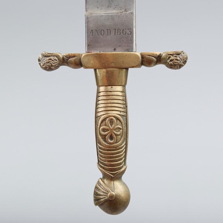 MACHETE, modell 1859, Civil Guard, Spanien.