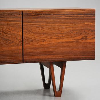 Ib Kofod-Larsen, a rosewood veneered sideboard model "501" from the "Ib 500" series, Seffle Möbelfabrik, Sweden, 1960s.
