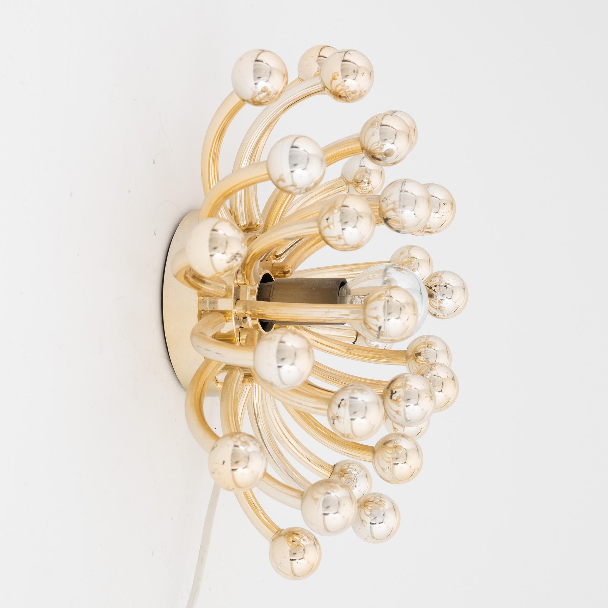A 'Pistillino' wall-light from Studio Tetrach, Valenti, Italy, 1970's.