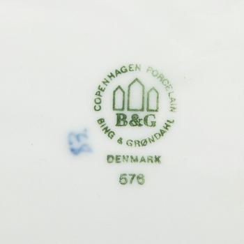 Service 79 pcs "Empire" Bing & Gröndal/Royal Copenhagen Denmark porcelain first half of the 20th century.