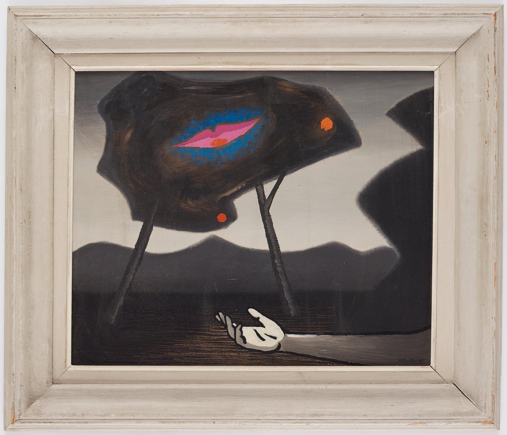 Vilhelm Bjerke-Petersen, Surrealistisk komposition.