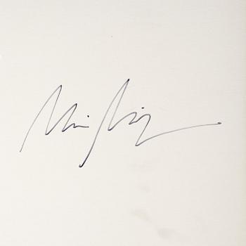 Maria Miesenberger, "Utan titel (Männen i gungan)", 1996.